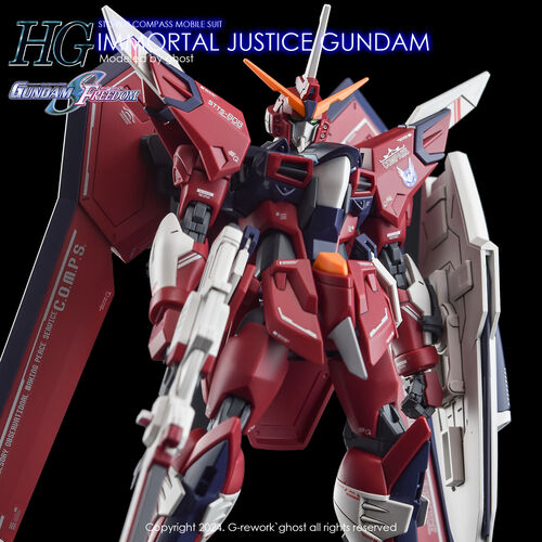 G-REWORK -HG- STTS-808 Immortal Justice Gundam
