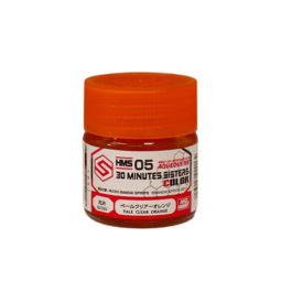 AQUEOUS 30 MINUTE SISTERS COLORS -HMS-05- PALE CLEAR ORANGE