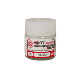 AQUEOUS 30 MINUTE SISTERS COLORS -HMS-07- CLEAR WHITE