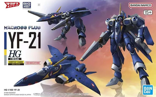 [ DAMAGED BOX ] MACROSS HG -04- YF-21 1/100
