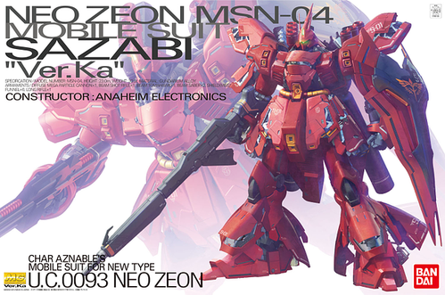 GUNDAM MG MSN-04 SAZABI VER. KA 1/100