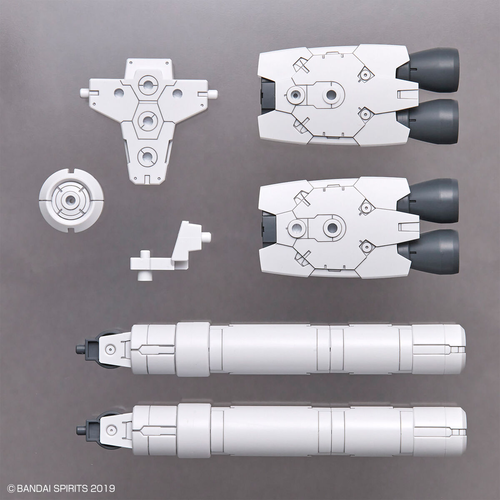 30MM - OPTION PARTS -W21- OPTION PARTS SET 10 LARG PROPELLANT TANK UNIT 1/144