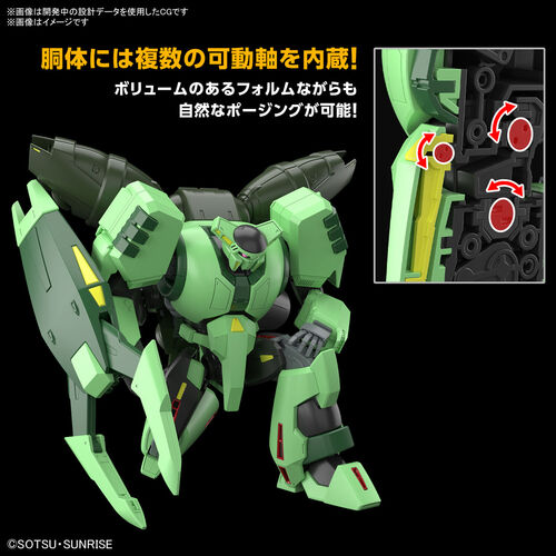 GUNDAM HGUC -259- PMX-02 BOLINOAK.SAMMAHN 1/144