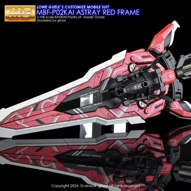 G-REWORK -MG- MBF-P02 ASTRAY RED FRAME LOWE GUELE'S KAI