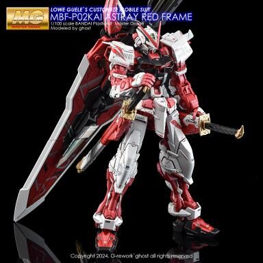 G-REWORK -MG- MBF-P02 ASTRAY RED FRAME LOWE GUELE'S KAI