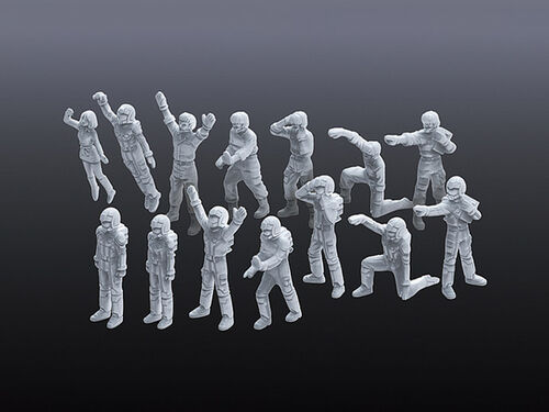 BUILDER PARTS HD BPHD-16 - MS FIGURE 01 1/100