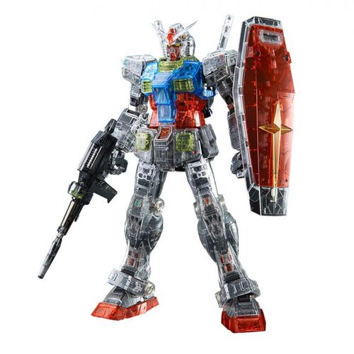 GUNDAM PB - PG CLEAR BODY FOR RX-78-2-GUNDAM PGU, (PGU NOT INCLUDED) 1/60