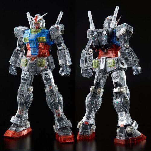GUNDAM PB - PG CLEAR BODY FOR RX-78-2-GUNDAM PGU, (PGU NOT INCLUDED) 1/60