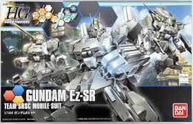 GUNDAM HGBF -021- GUNDAM EZ-SR TEAM SRSC MOBILE SUIT 1/144