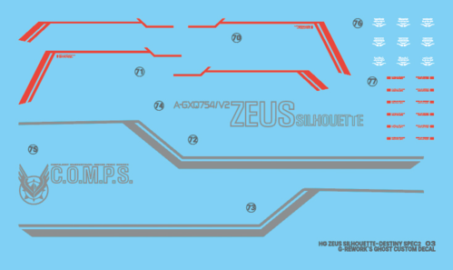 G-REWORK -HG- SEED ZEUS SILHOUETTE