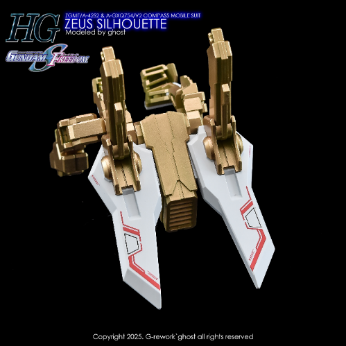 G-REWORK -HG- SEED ZEUS SILHOUETTE