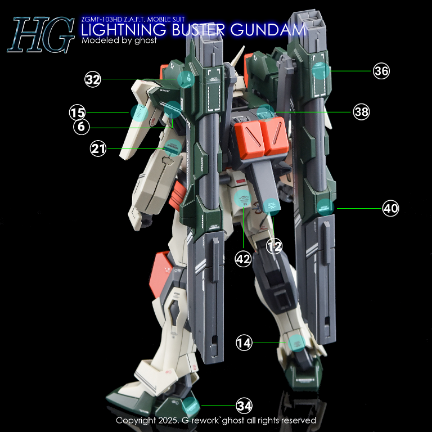 G-REWORK -HG- SEED LIGHTING BUSTER GUNDAM