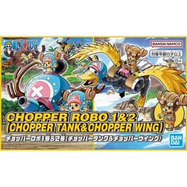ONE PIECE - CHOPPER ROBOT 1&2 (CHOPPER TANK & CHOPPER WING) -MODEL KIT