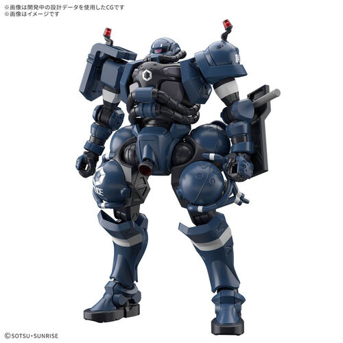 [PREORDER] GUNDAM HGGQ -02- MS-06-SSP Police Zaku 1/144