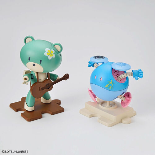 [ DAMAGED BOX ] GUNDAM METAVERSE -09- HGGBM BEARGGUY OHANA & ALOHARO SET