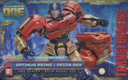 TRANSFORMERS ONE AMK SERIES (COGGED BOT MODE ) OPTIMUS PRIME / ORION PAX MODEL KIT