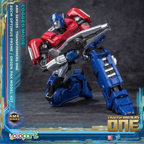 TRANSFORMERS ONE AMK SERIES (COGGED BOT MODE ) OPTIMUS PRIME / ORION PAX MODEL KIT