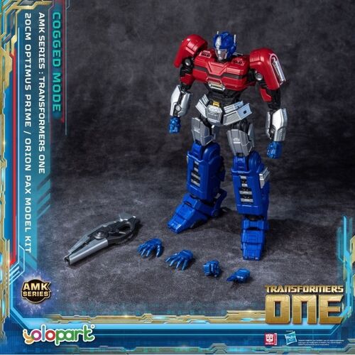 TRANSFORMERS ONE AMK SERIES (COGGED BOT MODE ) OPTIMUS PRIME / ORION PAX MODEL KIT
