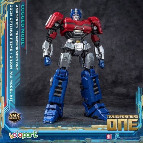 TRANSFORMERS ONE AMK SERIES (COGGED BOT MODE ) OPTIMUS PRIME / ORION PAX MODEL KIT