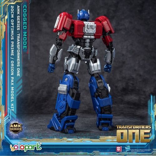 TRANSFORMERS ONE AMK SERIES (COGGED BOT MODE ) OPTIMUS PRIME / ORION PAX MODEL KIT