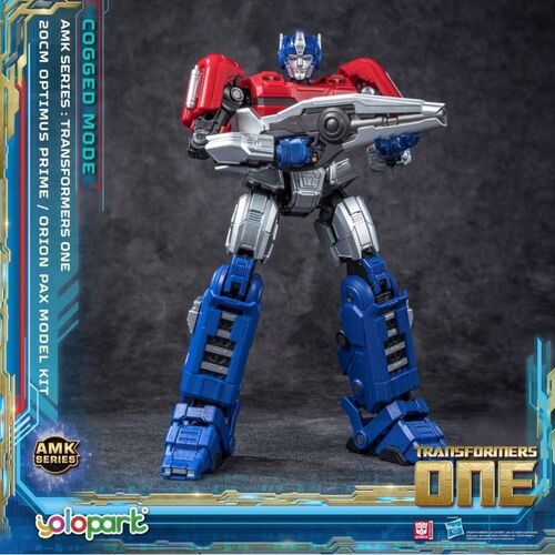 TRANSFORMERS ONE AMK SERIES (COGGED BOT MODE ) OPTIMUS PRIME / ORION PAX MODEL KIT
