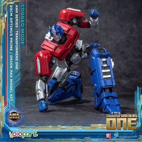 TRANSFORMERS ONE AMK SERIES (COGGED BOT MODE ) OPTIMUS PRIME / ORION PAX MODEL KIT