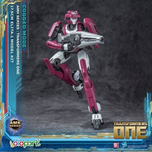 TRANSFORMERS ONE AMK SERIES (COGGED BOT MODE ) ELITA - 1  PAX MODEL KIT