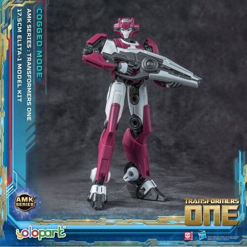 TRANSFORMERS ONE AMK SERIES (COGGED BOT MODE ) ELITA - 1  PAX MODEL KIT