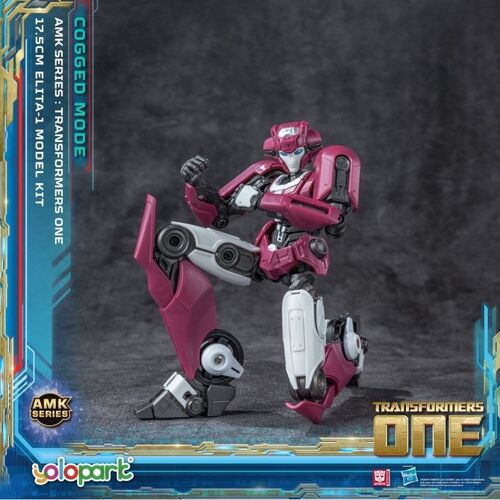 TRANSFORMERS ONE AMK SERIES (COGGED BOT MODE ) ELITA - 1  PAX MODEL KIT
