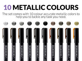 GAAHLERI - METALLIC SERIES MARKER SET
