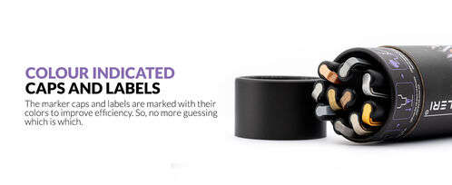 GAALHERI - METALLIC SERIES MARKER SET