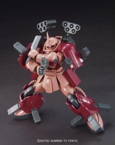 GUNDAM HGBF -02- AMAZING ZAKU 1/144