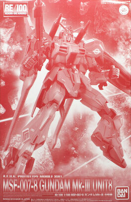 GUNDAM PB - RE/100 GUNDAM MK-III UNIT8 1/100
