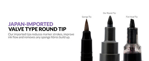 GAALHERI - METALLIC SERIES MARKER 01 - ALUMININUM - 1 UNIT