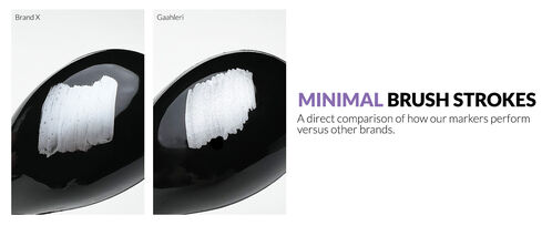 GAALHERI - METALLIC SERIES MARKER 01 - ALUMININUM - 1 UNIT