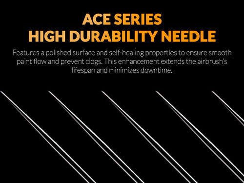GAALHERI - AIRBRUSH ACE SERIES GHAC- SHALLOWTAIL SD 0.28 & 0.5MM & FAN CAP TRIGGER TYPE DUAL ACTION