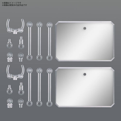 BANDAI ACTION BASE 6 - CLEAR COLOR MIRROR STICKER SET