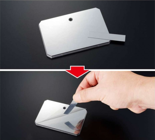 BANDAI ACTION BASE 6 - CLEAR COLOR MIRROR STICKER SET