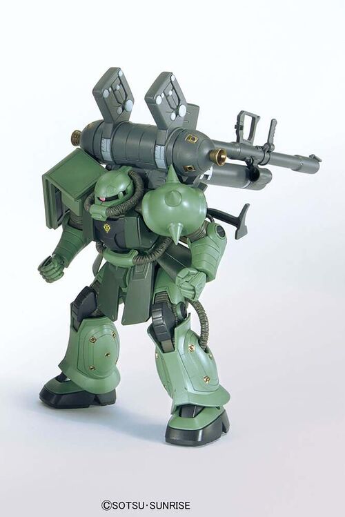 GUNDAM HG THUNDERBOLT MS-06 ZAKU II + BIG GUN SET 1/144