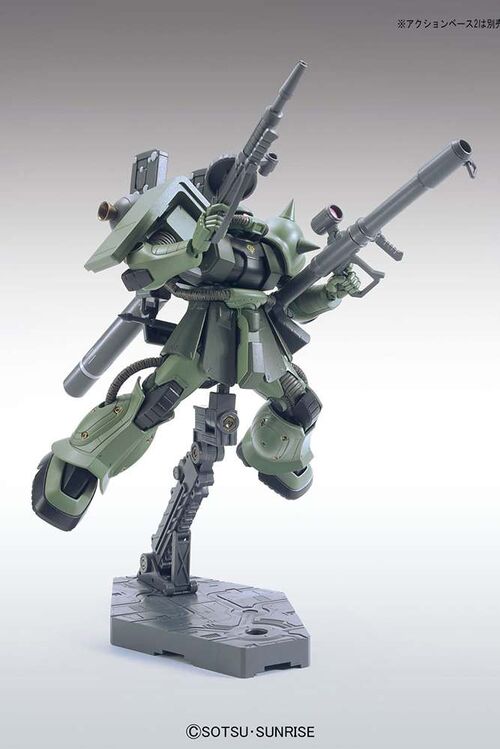GUNDAM HG THUNDERBOLT MS-06 ZAKU II + BIG GUN SET 1/144