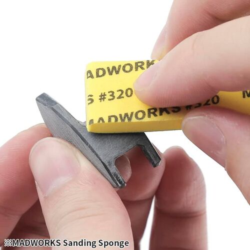 MADWORKS Sanding Sponge 5MM Basic Set #320 #400 #600 #800 #1000 2 piece each