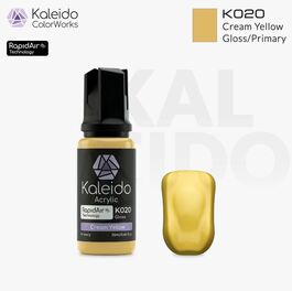 GAAHLERI  KALEIDO COLOR WORKS K020 CREAM YELLOW  GLOSS / PRIMARY 20ml