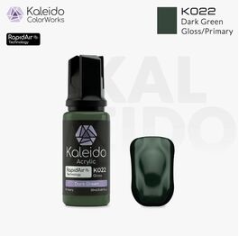 GAAHLERI KALEIDO COLOR WORKS K022 DARK GREEN GLOSS / PRIMARY 20ml