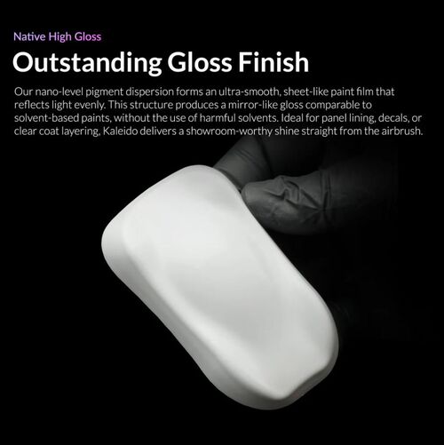 GAAHLERI  KALEIDO COLOR WORKS K101 COOL WHITE  GLOSS / MECHA COLORS 20ml