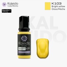 GAAHLERI  KALEIDO COLOR WORKS K103 BRIGHT YELLOW  GLOSS / MECHA COLORS 20ml