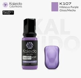 GAAHLERI  KALEIDO COLOR WORKS K107 HIBISCUS PURPLE GLOSS / MECHA COLORS 20ml