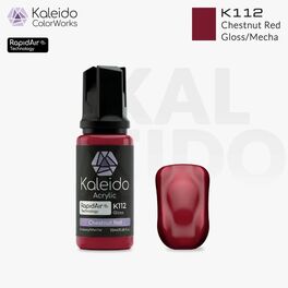 GAAHLERI  KALEIDO COLOR WORKS K112 CHESTNUT RED  GLOSS / MECHA COLORS 20ml