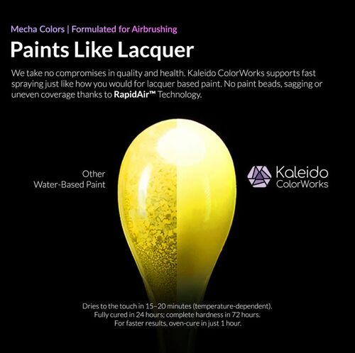 GAAHLERI  KALEIDO COLOR WORKS K122 DARK CORAL GLOSS / MECHA COLORS 20ml