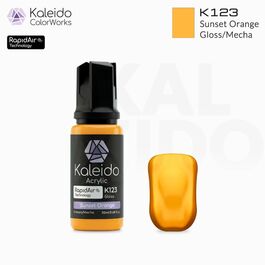 GAAHLERI  KALEIDO COLOR WORKS K123 SUNSET ORANGE GLOSS / MECHA COLORS 20ml