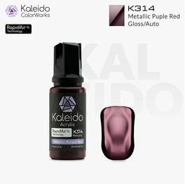 GAAHLERI  KALEIDO COLOR WORKS K314 METALLIC PURPLE RED GLOSS / AUTO COLORS 20ml